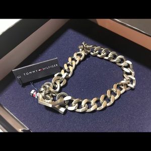 Tommy Hilfiger toggle-chain bracelet - stainless steel